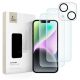 5. Tech-Protect Supreme Set for iPhone 14 2x tempered glass for display / tempered glass for camera