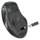 3. DEFENDER PRIME MB-053 RF SILENT CLICK Wireless Mouse, Turquoise, 52054