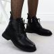 6. Women's leather insulated ankle boots S.Barski 52-612