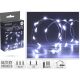 14. BATTERY-OPERATED WIRE LAMPS GARLAND 80 LED COOL WHITE