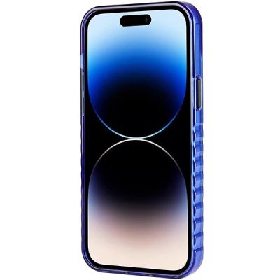 5. Audi IML Big Logo MagSafe case for iPhone 14 Pro - blue