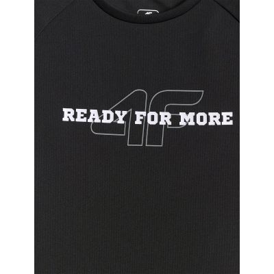 8. Boy's quick-drying sports T-shirt 4F 4FJRSS26TFTSM2391-20S