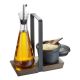 3. GEFU X-PLOSION Oil/Vinegar Dispenser 0.25 l Glass, Silicone, Stainless Steel Transparent