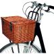 31. WICKER BICYCLE BASKET FOR THE FRONT 45x30x25cm BICYCLE GEAR