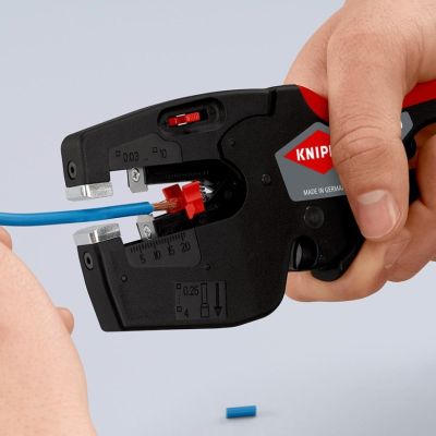 8. KNIPEX 12 72 190 Insulation Stripping Pliers