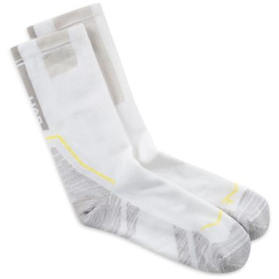 2. Buff Coolnet Crew Sock CC Running Socks – white
