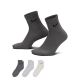 2. Nike Everyday Lightweight Ankle Socks, 3-Pack SX7677-991