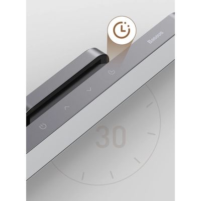 15. Baseus Magnetic LED Bedside Lamp Under Cabinet Lamp for Home Kitchen Room Gray (DGXC-C0G)