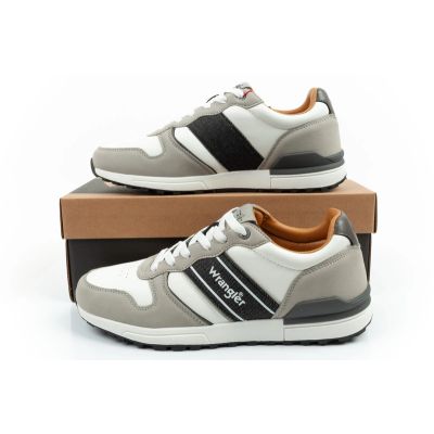 10. Wrangler men's sports shoes sneakers Wylie fashionable comfortable light gray