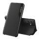 3. Eco Leather View Case cover for Samsung Galaxy A24 4G with a flip stand black