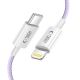 3. Tech-Protect Ultraboost Lite Lightning Cable PD60W/3A 2m - Purple