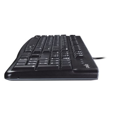 14. Logitech K120 Membrane Keyboard 920-002479 (USB 2.0; black)