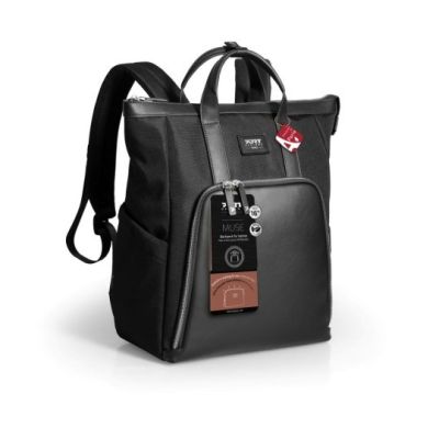 7. Port Designs Muse Eco Backpack City Backpack Black