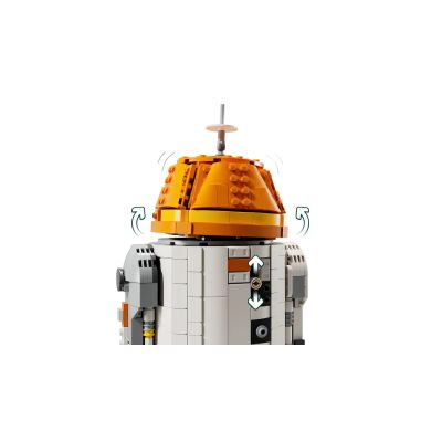6. LEGO Star Wars 75416 - Chopper Astromech Droid (C1-10P)