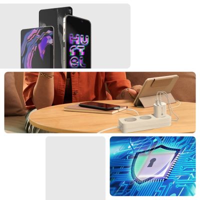 6. A6MaxL 20W USB-A USB-C Wall Charger with 1m USB-C - Lightning Cable - White