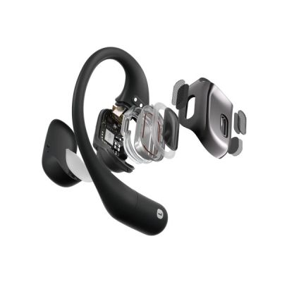 3. Shokz OpenFit Wireless In-Ear Headphones, Black