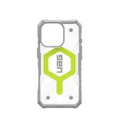 7. UAG Pathfinder Clear MagSafe Protective Case for iPhone 16 Pro (Active Neon)