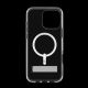 2. ZAGG Crystal Palace Snap Kickstand MagSafe Case with Stand for iPhone 16 Pro Max - Clear