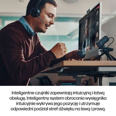 315. POLY Voyager Focus 2 Microsoft Teams Certified USB-CC Headset + USB-C/A Adapter + Charging Cradle