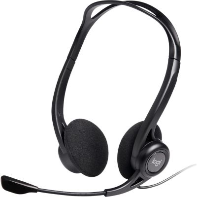 Logitech 960 Headphones with Microphone 981-000100 (Black)