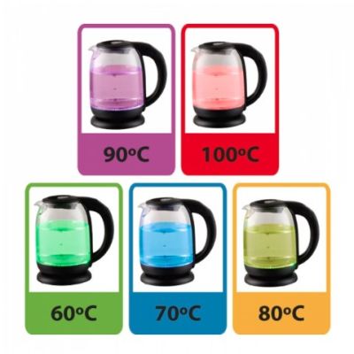 5. Esperanza LOIRE EKK027 electric kettle (2200W 1.7l; black)