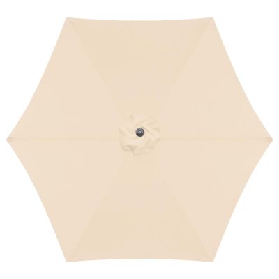 31. GARDEN UMBRELLA 300CM FOLDING BEIGE