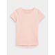 6. 100% cotton plain girls' T-shirt 4F Junior