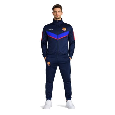 2. FC Barcelona Men's Tracksuit Chandal Barca Iconic 5002CHIC