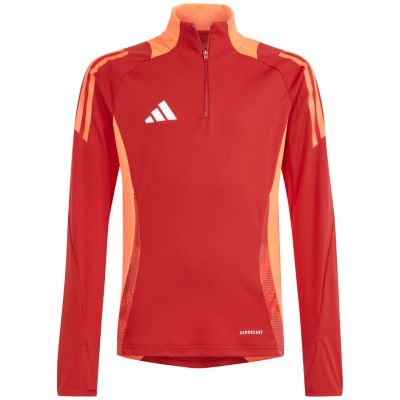 6. adidas Tiro 24 Competition Training Top red-orange IS1652 kids' sweatshirt