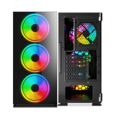 6. SAVIO PC CASE PRIME X1 ARGB GLASS SAVGC-PRIMEX1