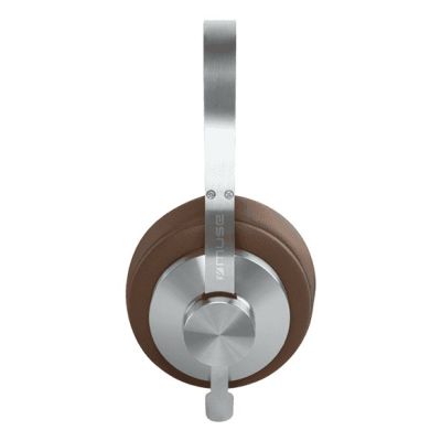 4. Muse M-298 SBR Headphones/Headset Wired & Wireless Headband Bluetooth Calls/Music Brown, Silver