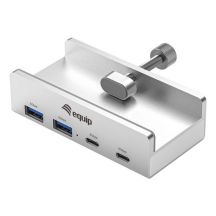Equip 128967 hubs and hubs USB 3.2 Gen 1 (3.1 Gen 1) Type-A 5000 Mbit/s Aluminum