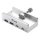 Equip 128967 hubs and hubs USB 3.2 Gen 1 (3.1 Gen 1) Type-A 5000 Mbit/s Aluminum