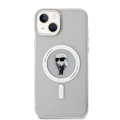 3. Karl Lagerfeld IML Ikonik MagSafe case for iPhone 15 Plus - transparent