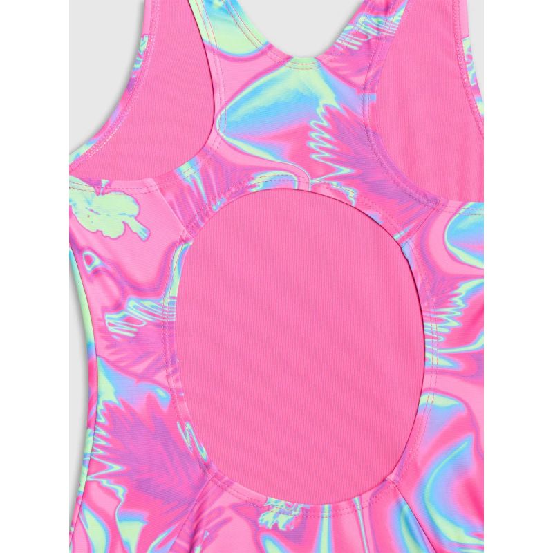 2. Girls' One-Piece Swimsuit 4F 4FJWSS25USWSF099-91A