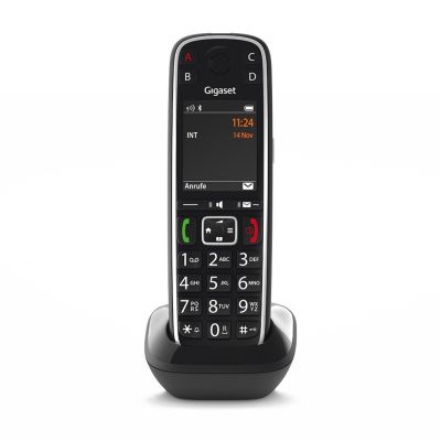 Gigaset E720HX Analog/DECT Phone Caller Name and ID Black