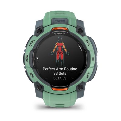2. Garmin Instinct 3 AMOLED 45mm smartwatch