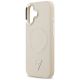 6. Guess Triangle Logo MagSafe Case for iPhone 17 - Beige