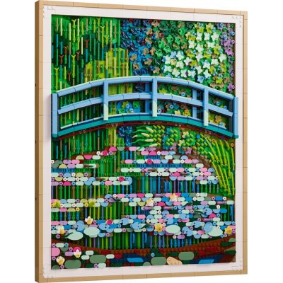 3. LEGO Art 31220 - Claude Monet: Bridge over the Lily Pond