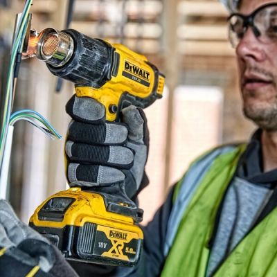 7. 18V heat gun without battery and chargers DCE530N-XJ DEWALT