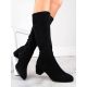 6. Black Sergio Leone women's high-heel boots