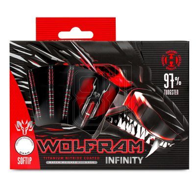 14. Harrows Wolfram Infinity 97% Softip HS-TNK-000013388 Darts