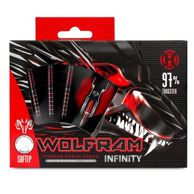 14. Harrows Wolfram Infinity Darts 97% Softip HS-TNK-000013388
