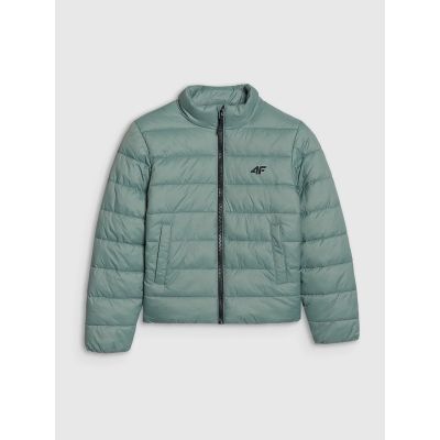 5. Boy's down jacket with synthetic filling 4F 4FJWSS25TDJAM520-41S