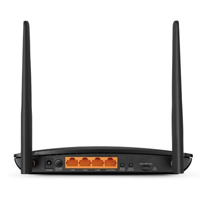 3. TP-Link Archer MR500 Wireless Router Gigabit Ethernet Dual-band (2.4 GHz/5 GHz) 4G Black