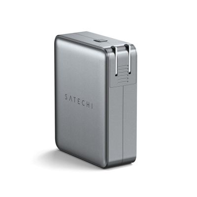Satechi 4-Port GaN Travel Charger - 145W travel charger with 4 socket adapters - US, UK, EU, AS (4x USB-C)