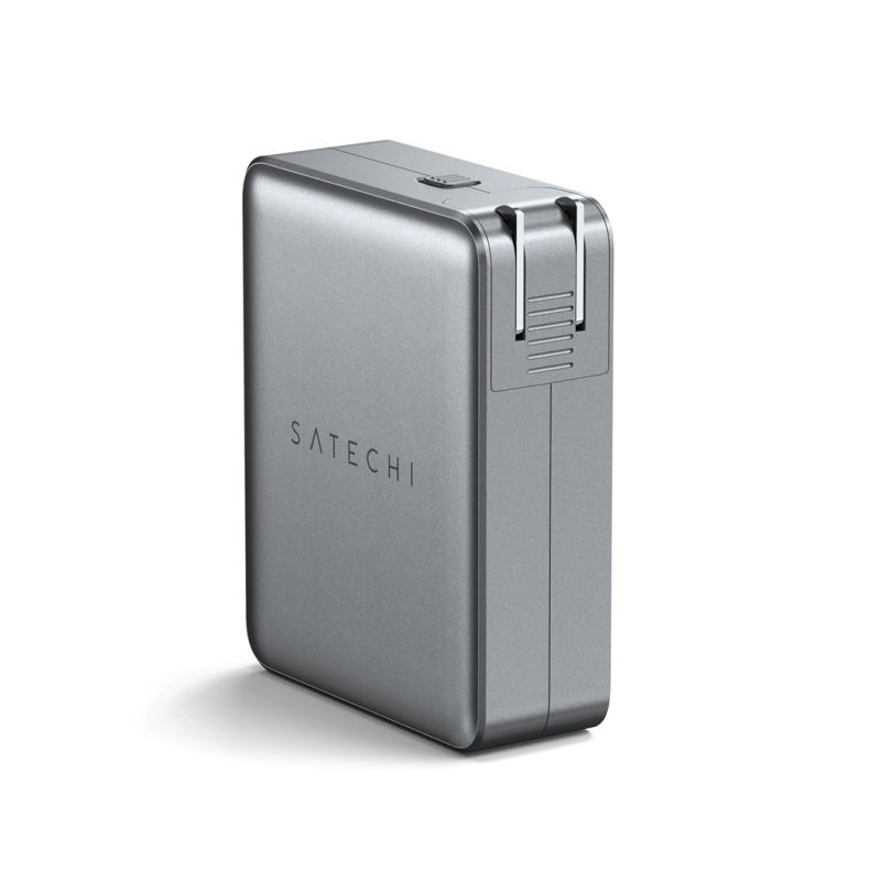Satechi 4-Port GaN Travel Charger - 145W travel charger with 4 socket adapters - US, UK, EU, AS (4x USB-C)