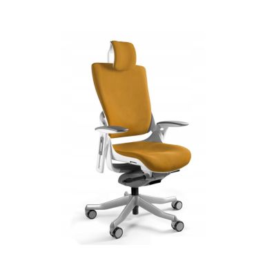 Wau 2 BL404 office chair, honey/white fabric