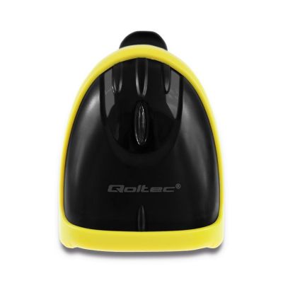 10. QOLTEC LASER CODE READER 1D | 2D | USB | BLACK
