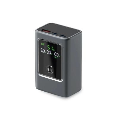Powerbank SBS 10000mAh PD 35W with LCD display - gray